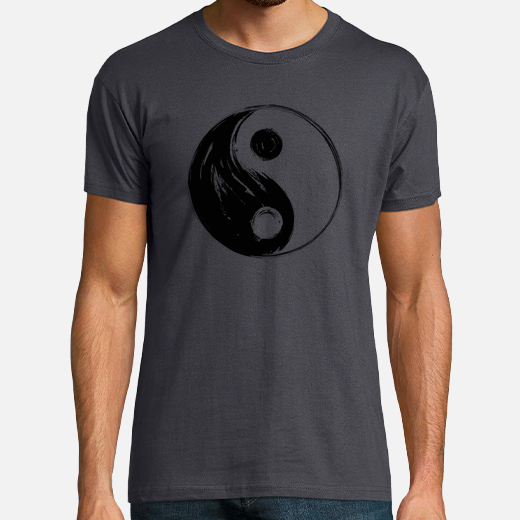 yin and yang - black edition