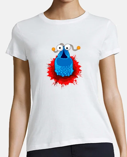 Tee-shirt yip yip poitrine de dispersion