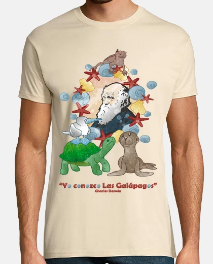 Camiseta Yo conozco Las Galápagos (él)