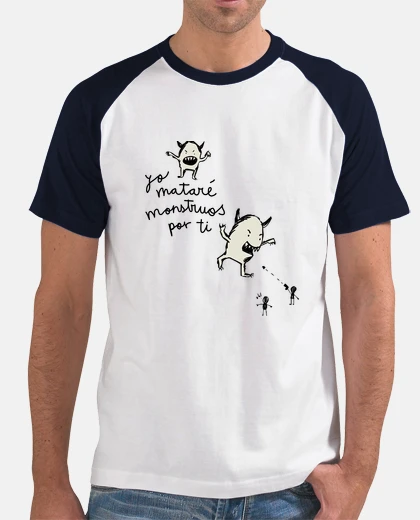 Camiseta Yo mataré monstruos por ti