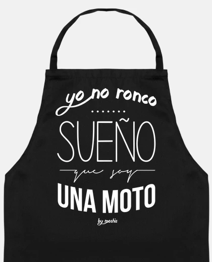 Yo no ronco, sueño que soy una moto