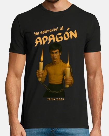 Camiseta Yo sobrevivi al apagon