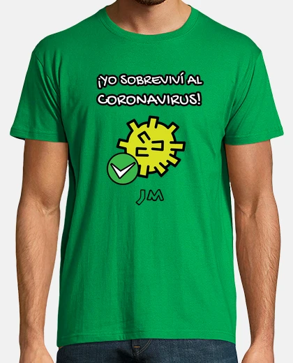 Camiseta Yo sobreviví al Coronavirus