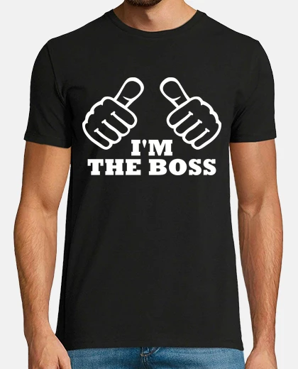 Camiseta yo soy el jefe