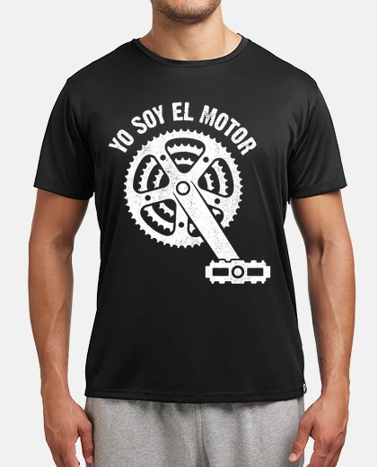 Camiseta Yo Soy El Motor Pedal Bicicleta Ciclismo Regalo Ciclista Bic MTB BTTi