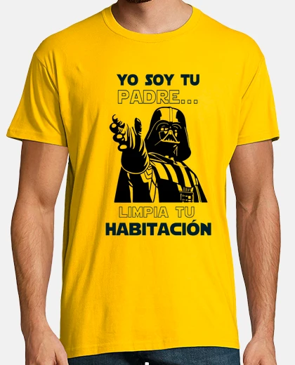 Camiseta Yo soy tu padre fondo claro