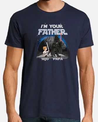 Camiseta yo soy tu padre star wars hijo laTostadora