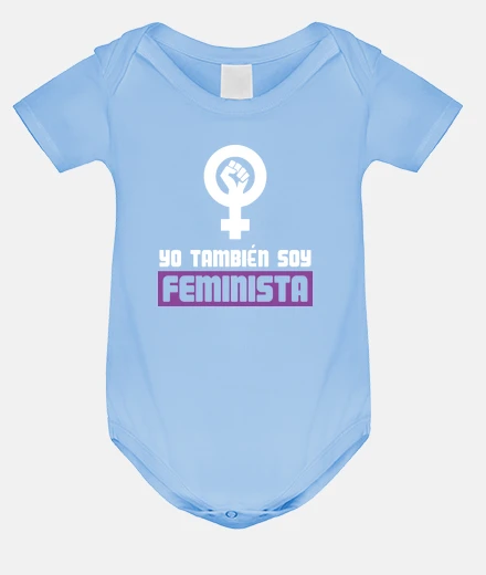Ropa Yo También Soy Feminista (Fondo Oscuro)