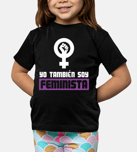 Ropa Yo También Soy Feminista (Fondo Oscuro)