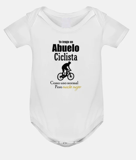 Ropa Yo tengo un Abuelo Ciclista como uno no