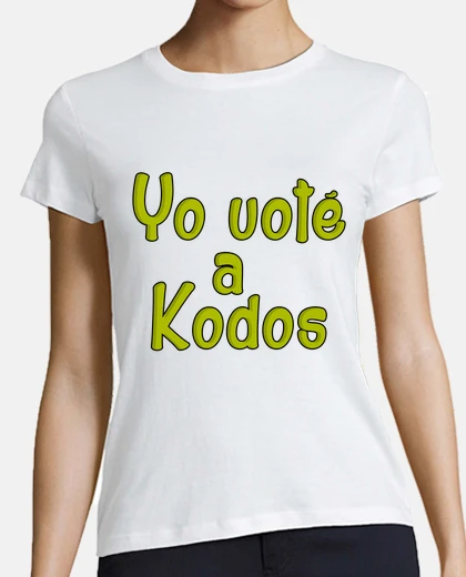 Playera Yo voté a Kodos