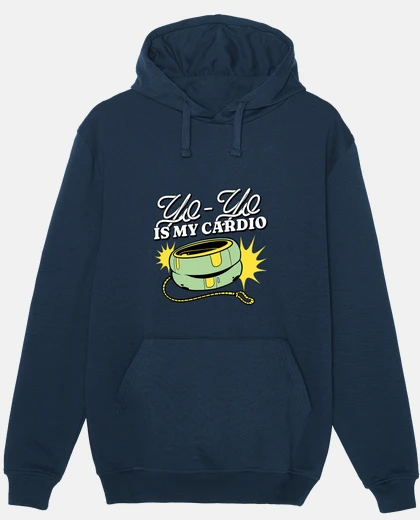 Hoodie yo-yo is my cardio fitness yoyo, vintage