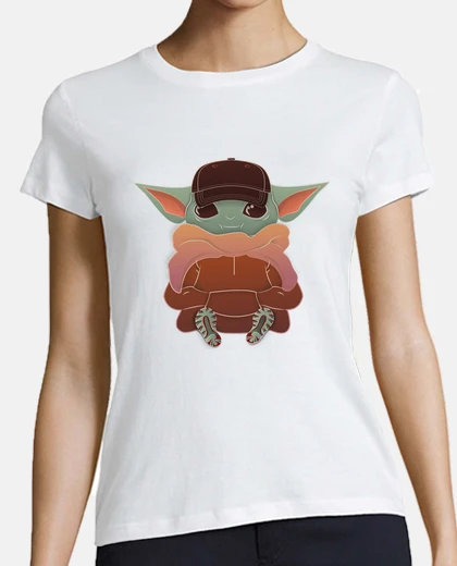 T-shirt yoda cap 1