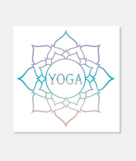 Wall yoga canvas
