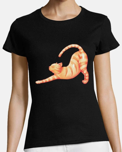 Tee-shirt yoga chat