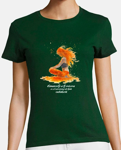 Playera Yoga. Conocerte a ti misma. MNFNG