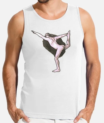 Camiseta yoga hombre tirantes laTostadora