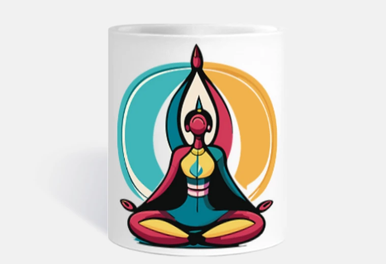 Tazza yoga-meditazione-zen