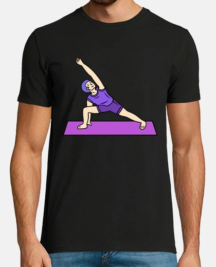 T-shirt yoga utthita parsvakonasana