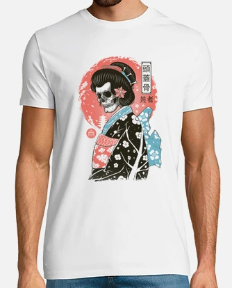 yokai geisha shirt homme