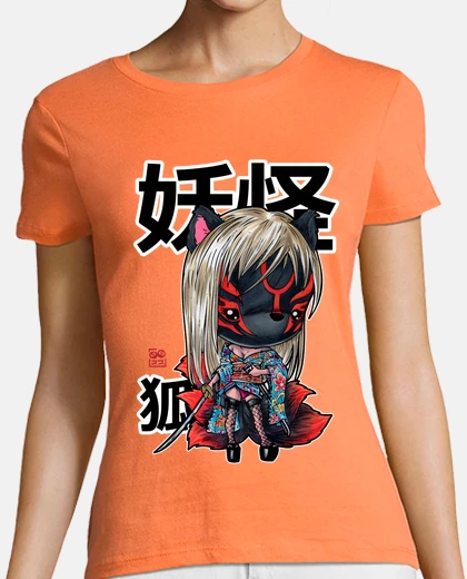 T-shirt yokai kitsune
