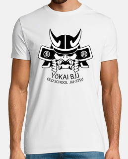 yokai logo frontale in bianco e nero