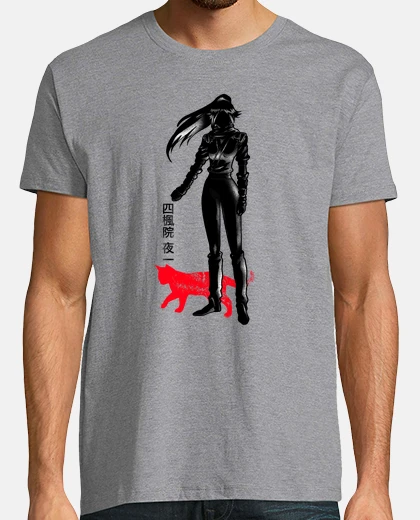 Tee-shirt Yoruichi cramoisi