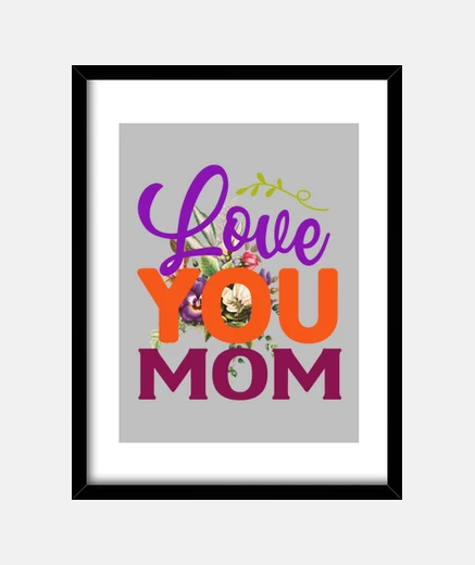 Quadro you amore mamma