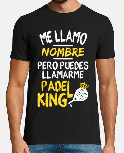 T-shirt you can call me padel king - gift