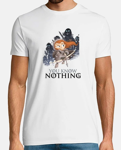 Camiseta You Know Nothing