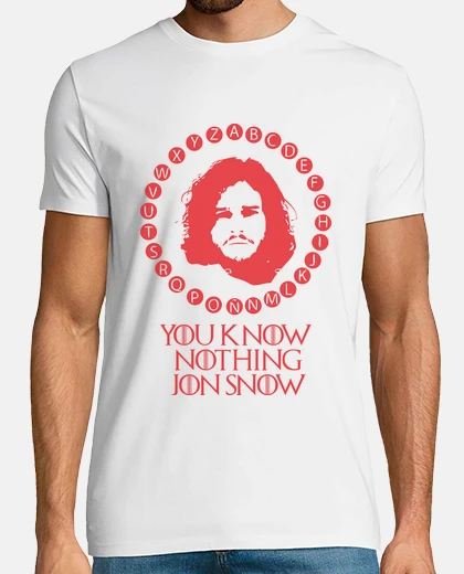 Camiseta YOU KNOW NOTHING