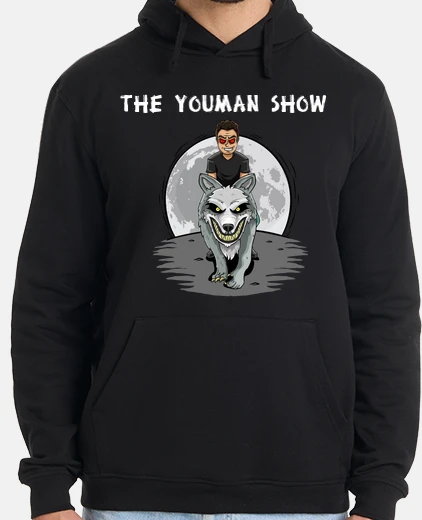 Hoodie youman jersey accompanied by smile.dog