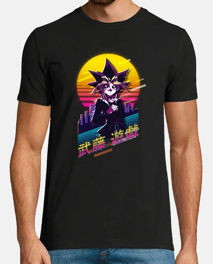Tee-shirt YuGiOh - Yugi Retrowave