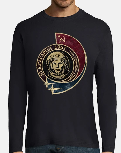 T-shirt yuri gagarin 1961 v02