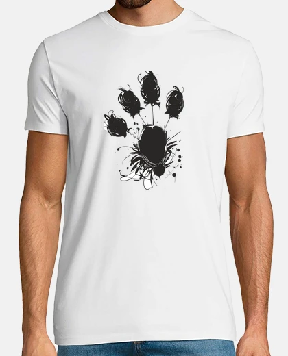 T-shirt zampa di cane