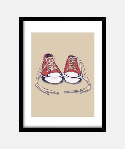 Cuadro zapatilla