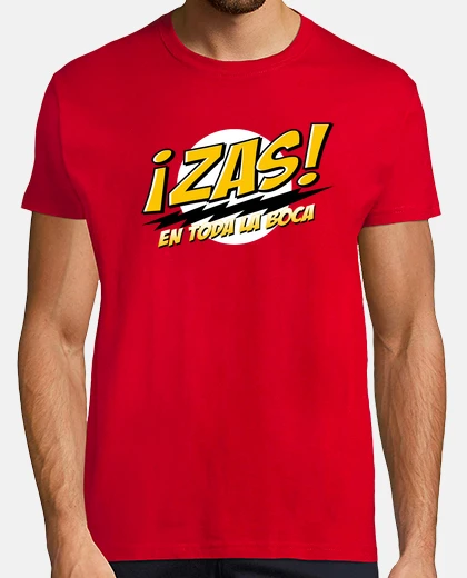 Camiseta ¡Zas! En toda la boca ()
