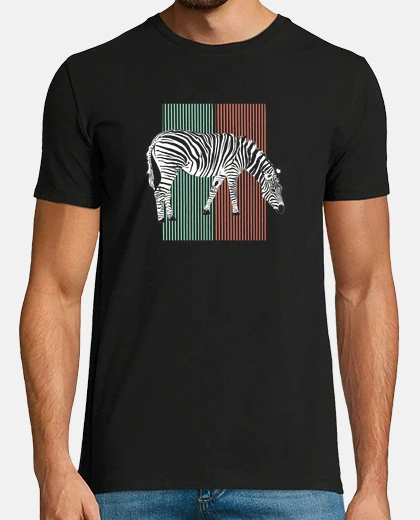 T-shirt Zebra Animal Retro Vintage
