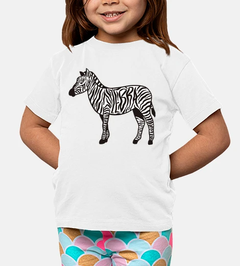 Abbigliamento zebra con strisce zebrate