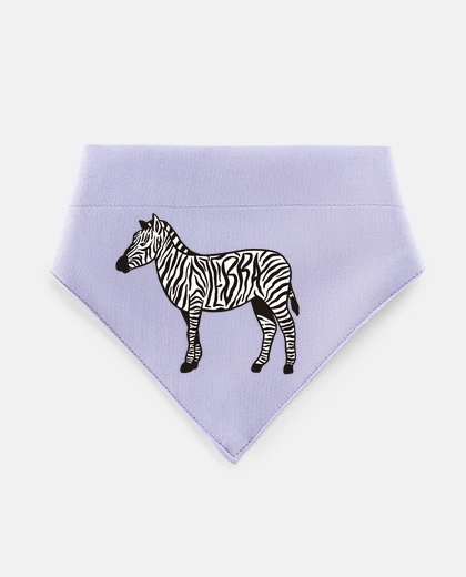 Mascotas zebra with zebra marked stripes