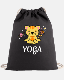 zen yoga cat space meditation sport