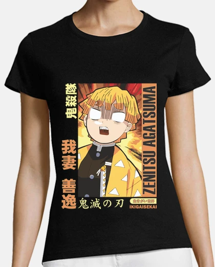 Playera Zenitsu Agatsuma IKIGAISEKAI