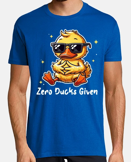 Tee-shirt zéro canard donné
