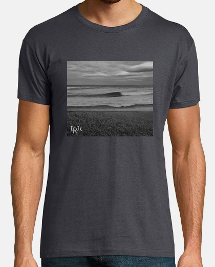 Camiseta Zerua, itsasoa, belardia