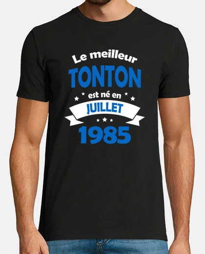 T-shirt zio dal regalo umoristico di luglio 198