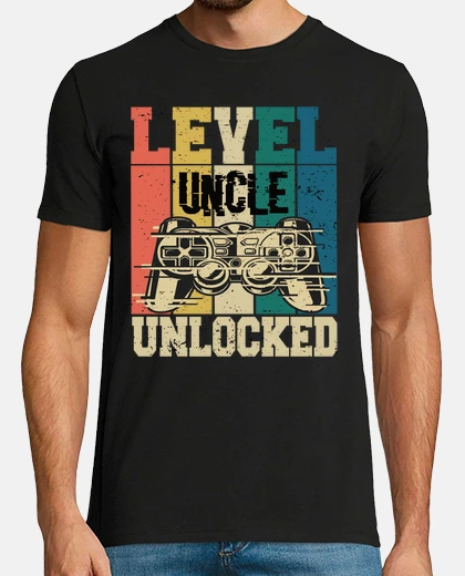 T-shirt zio di livello sbloccato