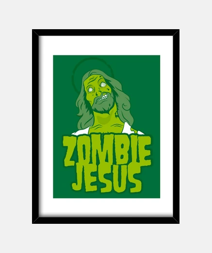 Quadro zombi gesù