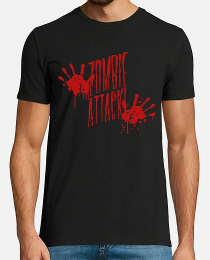 T-shirt zombie attack