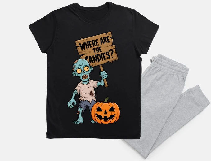 Pyjama zombie candy