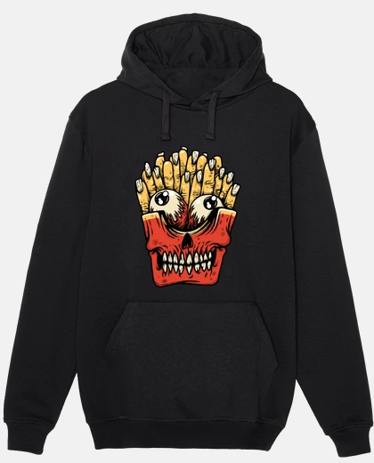 Hoodie Zombie French Fries